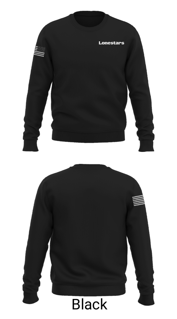 Crew Neck Sweatshirt, Lonestars, Softball, Teamtime, Team time, sublimation, custom sports apparel, team uniforms, spirit wear, spiritwear, sports uniforms, custom shirts, team store, custom team store, fundraiser sports, apparel fundraiser