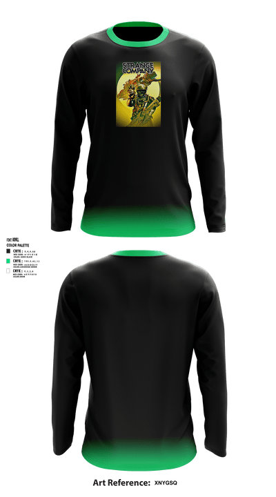 StrangeCo Pipe HittingStrangeCo Pipe Hitting 87288548 Long Sleeve Performance Shirt - 1