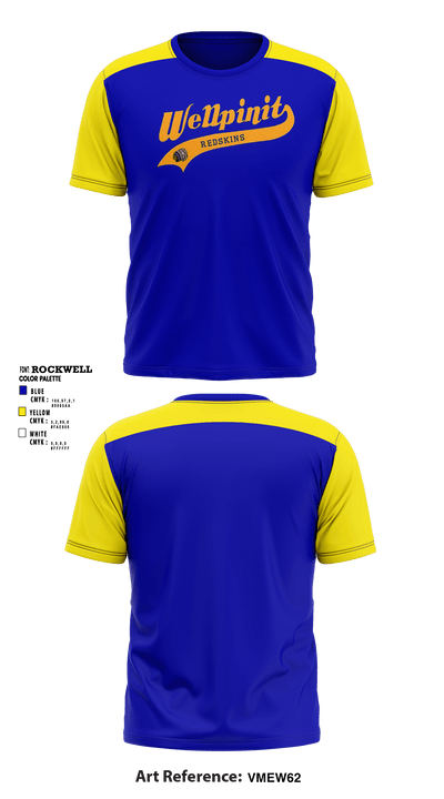 Wellpinit High School 29870162 Short Sleeve Performance Shirt - 1