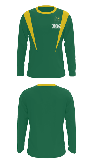 Long Sleeve Performance Shirt, Bunn High School Swimming, Swimming, Teamtime, Team time, sublimation, custom sports apparel, team uniforms, spirit wear, spiritwear, sports uniforms, custom shirts, team store, custom team store, fundraiser sports, apparel fundraiser
