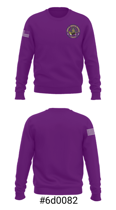 John Griffin Middle School Basketball 44947737 Crew Neck Sweatshirt - 16