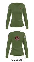 1484th Trans Co 77875137 Women's Long Sleeve V-neck Shirt - 39
