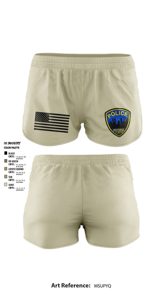 Ranger Panties, , Police, Teamtime, Team time, sublimation, custom sports apparel, team uniforms, spirit wear, spiritwear, sports uniforms, custom shirts, team store, custom team store, fundraiser sports, apparel fundraiser