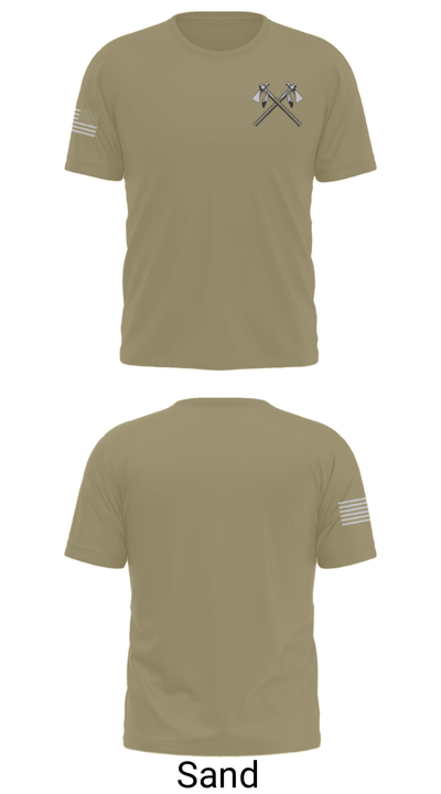 Tomahawk Platoon 47995739 Short Sleeve Performance Shirt - 36