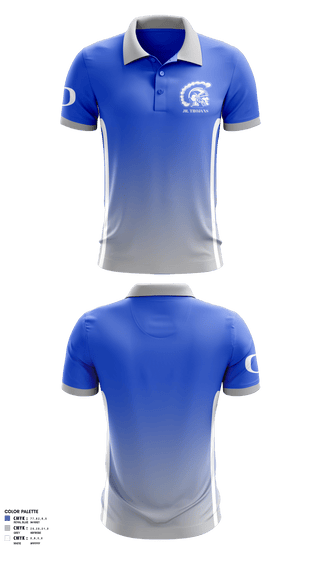 Short Sleeve Performance Polo, Orland Jr Trojans Football, Football, Teamtime, Team time, sublimation, custom sports apparel, team uniforms, spirit wear, spiritwear, sports uniforms, custom shirts, team store, custom team store, fundraiser sports, apparel fundraiser