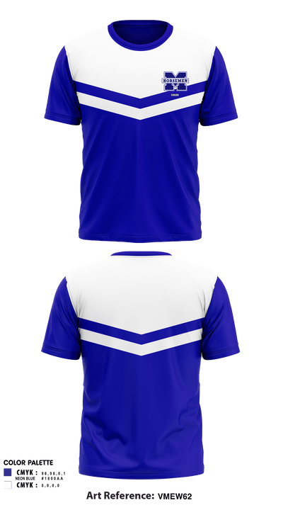Saint Michael'S Senior High School Cheer 60314611 Short Sleeve Performance Shirt - 1
