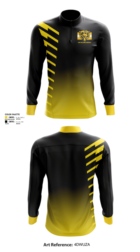 Quarter Zip Jacket, Leroy High School Basketball, Women's Basketball, Teamtime, Team time, sublimation, custom sports apparel, team uniforms, spirit wear, spiritwear, sports uniforms, custom shirts, team store, custom team store, fundraiser sports, apparel fundraiser