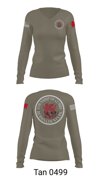Women's Long Sleeve Vneck Shirt, , Police, Teamtime, Team time, sublimation, custom sports apparel, team uniforms, spirit wear, spiritwear, sports uniforms, custom shirts, team store, custom team store, fundraiser sports, apparel fundraiser
