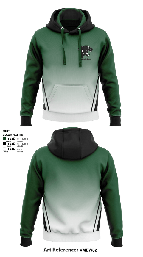 Hoodie, Helen S Dunn Middle School, Spirit Store, Teamtime, Team time, sublimation, custom sports apparel, team uniforms, spirit wear, spiritwear, sports uniforms, custom shirts, team store, custom team store, fundraiser sports, apparel fundraiser