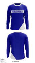 Crestwood Elementary School 49953758 Long Sleeve Performance Shirt - 1
