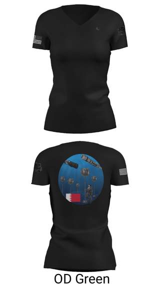 Women's Short Sleeve Vneck Shirt, , Navy, Teamtime, Team time, sublimation, custom sports apparel, team uniforms, spirit wear, spiritwear, sports uniforms, custom shirts, team store, custom team store, fundraiser sports, apparel fundraiser
