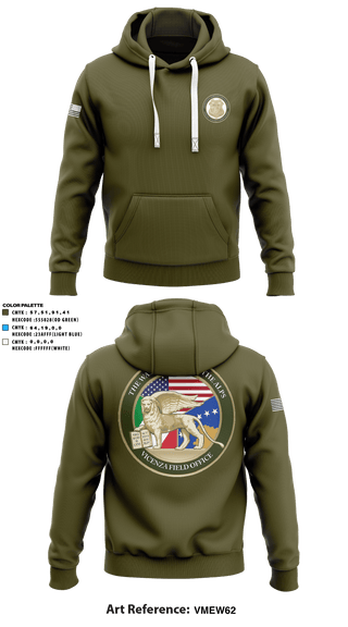 Hoodie, , Army, Teamtime, Team time, sublimation, custom sports apparel, team uniforms, spirit wear, spiritwear, sports uniforms, custom shirts, team store, custom team store, fundraiser sports, apparel fundraiser