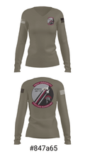Detachment 017 95318088 Women's Long Sleeve V-neck Shirt - 36