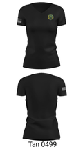716th MP Bn 98183113 Women's Short Sleeve V-neck Shirt - 23