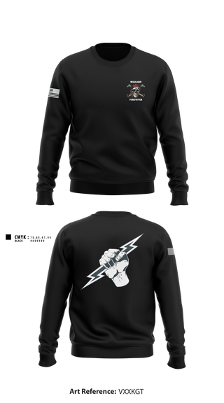 Crew Neck Sweatshirt, Park Service, Fire Department, Teamtime, Team time, sublimation, custom sports apparel, team uniforms, spirit wear, spiritwear, sports uniforms, custom shirts, team store, custom team store, fundraiser sports, apparel fundraiser