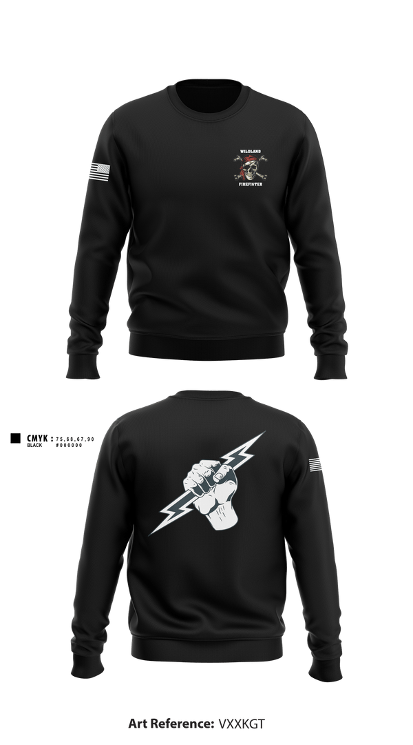 Crew Neck Sweatshirt, Park Service, Fire Department, Teamtime, Team time, sublimation, custom sports apparel, team uniforms, spirit wear, spiritwear, sports uniforms, custom shirts, team store, custom team store, fundraiser sports, apparel fundraiser
