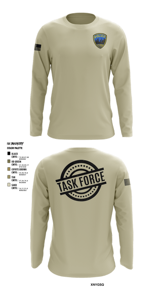 Long Sleeve Performance Shirt, , Police, Teamtime, Team time, sublimation, custom sports apparel, team uniforms, spirit wear, spiritwear, sports uniforms, custom shirts, team store, custom team store, fundraiser sports, apparel fundraiser