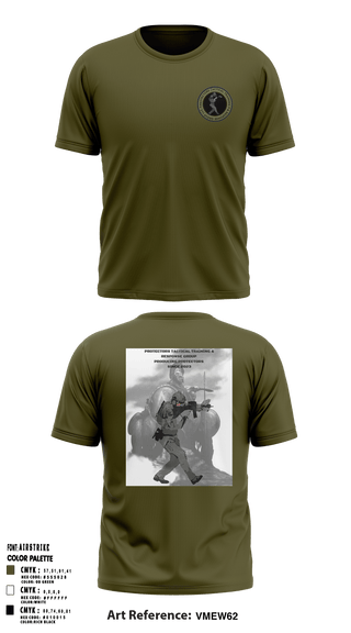Short Sleeve Performance Shirt, Protectors Tactical Training & Response Group LLC, , Teamtime, Team time, sublimation, custom sports apparel, team uniforms, spirit wear, spiritwear, sports uniforms, custom shirts, team store, custom team store, fundraiser sports, apparel fundraiser