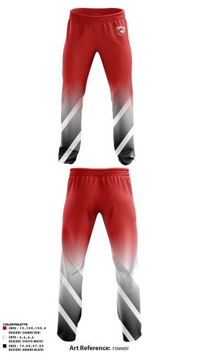 Dragones FC 94035899 Sweatpants - 1