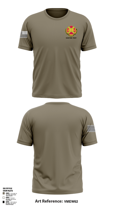 USAG Fort Sill 33635328 Short Sleeve Performance Shirt - 50
