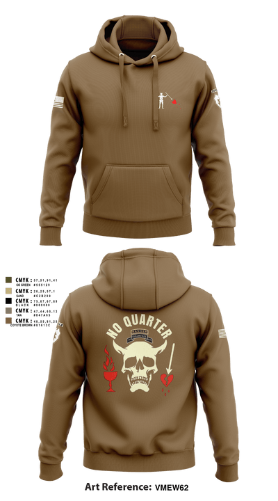 C-CO 1-27 1st PLT BLACKBEARD 676518 Hoodie - 50