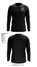 Stealth customs 84323734 Long Sleeve Performance Shirt - 3