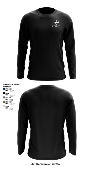Long Sleeve Performance Shirt, Stealth customs, , Teamtime, Team time, sublimation, custom sports apparel, team uniforms, spirit wear, spiritwear, sports uniforms, custom shirts, team store, custom team store, fundraiser sports, apparel fundraiser