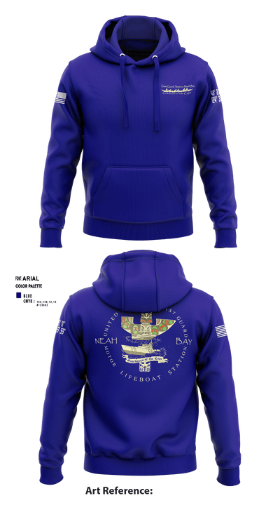 USCG STATION NEAH BAY 8595020 Hoodie - 1