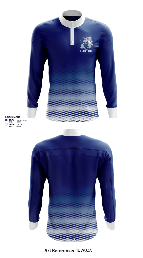 Quarter Zip Jacket, Philipsburg-Osceola High School Basketball, Men's Basketball, Teamtime, Team time, sublimation, custom sports apparel, team uniforms, spirit wear, spiritwear, sports uniforms, custom shirts, team store, custom team store, fundraiser sports, apparel fundraiser