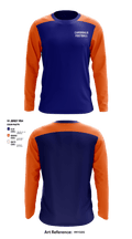 Cardinals Football 54594366 Long Sleeve Performance Shirt - 1