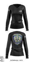 SDRPA 74726956 Women's Long Sleeve V-neck Shirt - 5