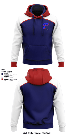 Hoodie, Pascagoula High School, Spirit Store, Teamtime, Team time, sublimation, custom sports apparel, team uniforms, spirit wear, spiritwear, sports uniforms, custom shirts, team store, custom team store, fundraiser sports, apparel fundraiser