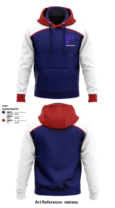 Pascagoula High School 44918795 Hoodie - 1