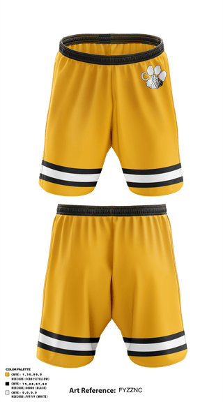 Athletic Shorts With Pockets, Crescent High School Golf, Golf, Teamtime, Team time, sublimation, custom sports apparel, team uniforms, spirit wear, spiritwear, sports uniforms, custom shirts, team store, custom team store, fundraiser sports, apparel fundraiser