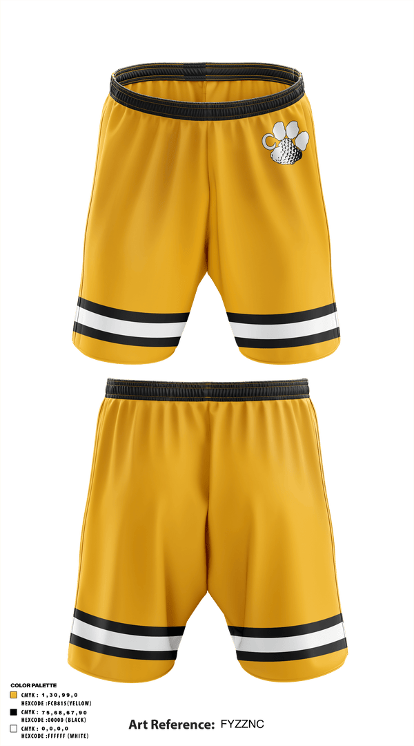 Athletic Shorts With Pockets, Crescent High School Golf, Golf, Teamtime, Team time, sublimation, custom sports apparel, team uniforms, spirit wear, spiritwear, sports uniforms, custom shirts, team store, custom team store, fundraiser sports, apparel fundraiser