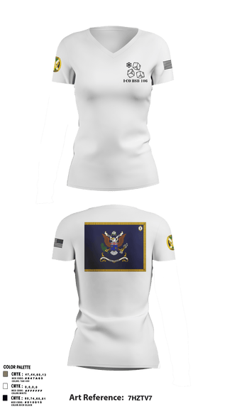 Women's Short Sleeve Vneck Shirt, , Army, Teamtime, Team time, sublimation, custom sports apparel, team uniforms, spirit wear, spiritwear, sports uniforms, custom shirts, team store, custom team store, fundraiser sports, apparel fundraiser