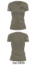 Mendocino County Coastal Sector 79074702 Women's Short Sleeve V-neck Shirt - 36