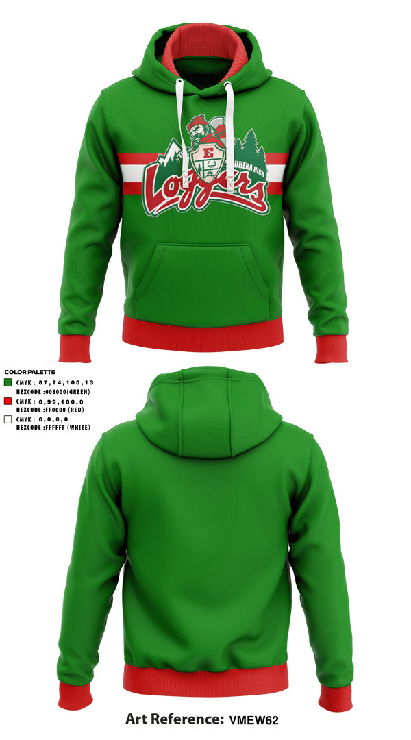 Hoodie, Eureka High School Golf, Golf, Teamtime, Team time, sublimation, custom sports apparel, team uniforms, spirit wear, spiritwear, sports uniforms, custom shirts, team store, custom team store, fundraiser sports, apparel fundraiser