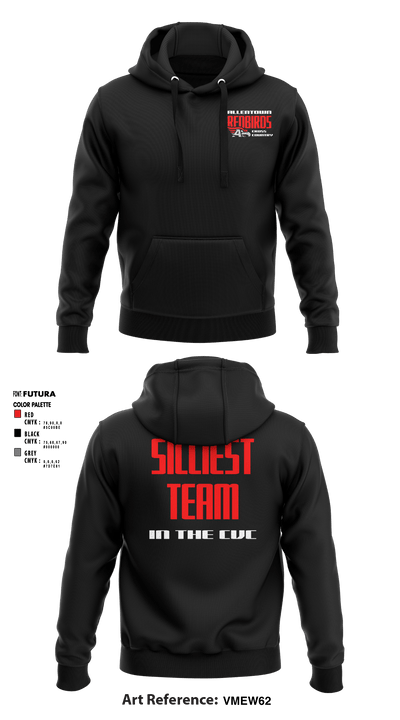 Allentown High School Cross Country 36691106 Hoodie - 8