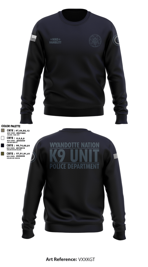 Crew Neck Sweatshirt, , Police, Teamtime, Team time, sublimation, custom sports apparel, team uniforms, spirit wear, spiritwear, sports uniforms, custom shirts, team store, custom team store, fundraiser sports, apparel fundraiser
