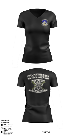 Women's Short Sleeve Vneck Shirt, , Air Force, Teamtime, Team time, sublimation, custom sports apparel, team uniforms, spirit wear, spiritwear, sports uniforms, custom shirts, team store, custom team store, fundraiser sports, apparel fundraiser