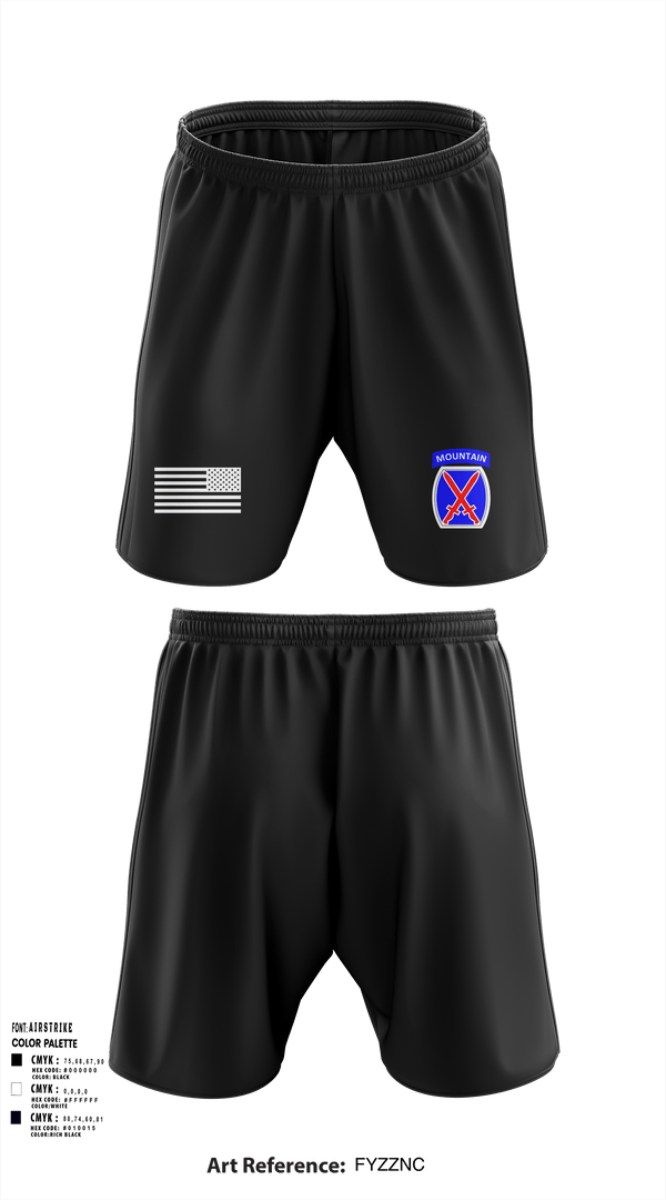 Athletic Shorts With Pockets, 10th Mountain Division, Army, Teamtime, Team time, sublimation, custom sports apparel, team uniforms, spirit wear, spiritwear, sports uniforms, custom shirts, team store, custom team store, fundraiser sports, apparel fundraiser