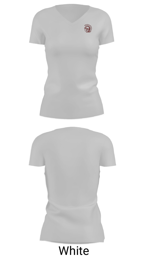 Women's Short Sleeve Vneck Shirt, Unity Point Junior High School, Spirit Store, Teamtime, Team time, sublimation, custom sports apparel, team uniforms, spirit wear, spiritwear, sports uniforms, custom shirts, team store, custom team store, fundraiser sports, apparel fundraiser