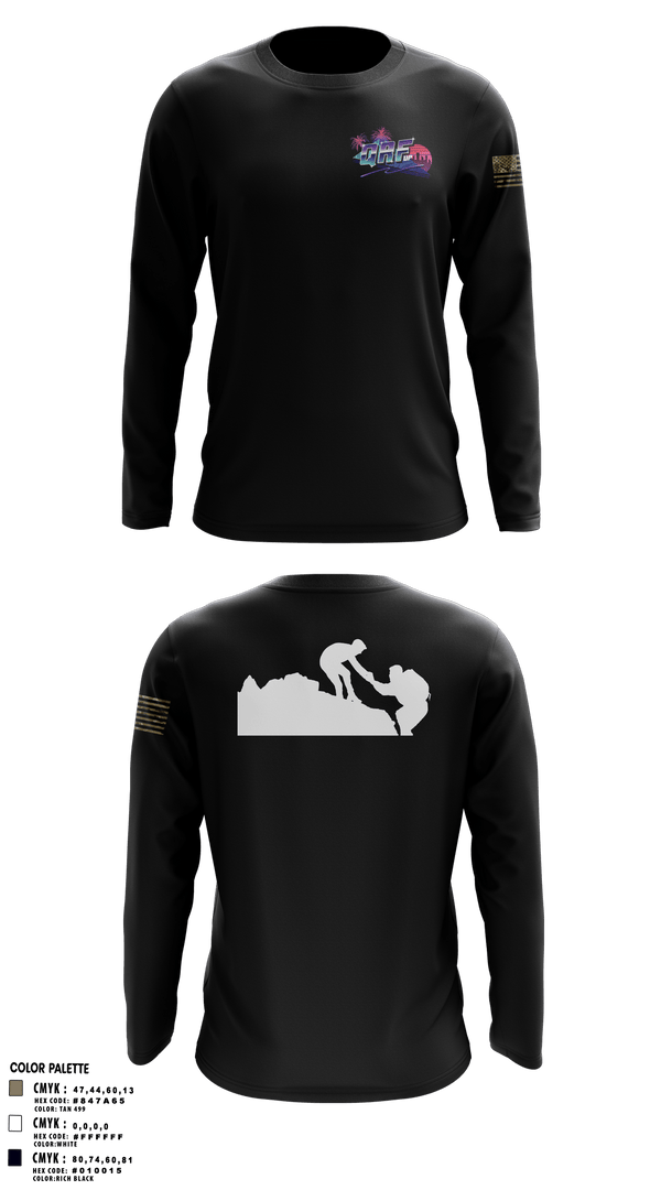 Long Sleeve Performance Shirt, , Marines, Teamtime, Team time, sublimation, custom sports apparel, team uniforms, spirit wear, spiritwear, sports uniforms, custom shirts, team store, custom team store, fundraiser sports, apparel fundraiser