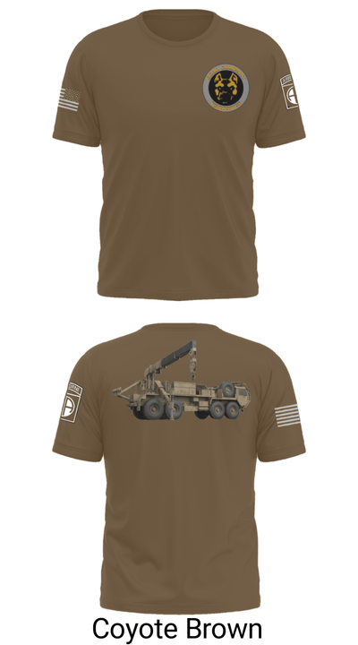 E Co, 3 82 GSAB, 82 CAB 2036621 Short Sleeve Performance Shirt - 32