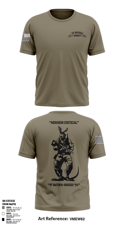 TF Tactics- GRIZZLY 95778498 Short Sleeve Performance Shirt - 1