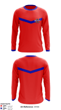 William Henry Harrison High School Cheer 60783078 Long Sleeve Performance Shirt - 2