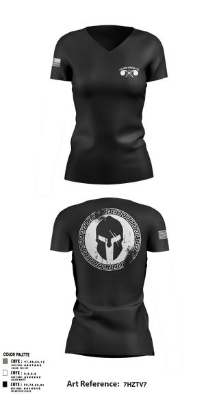 Women's Short Sleeve Vneck Shirt, , Army, Teamtime, Team time, sublimation, custom sports apparel, team uniforms, spirit wear, spiritwear, sports uniforms, custom shirts, team store, custom team store, fundraiser sports, apparel fundraiser