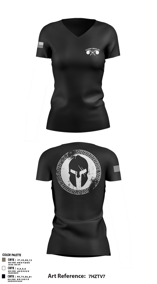 Women's Short Sleeve Vneck Shirt, , Army, Teamtime, Team time, sublimation, custom sports apparel, team uniforms, spirit wear, spiritwear, sports uniforms, custom shirts, team store, custom team store, fundraiser sports, apparel fundraiser