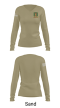 324th MP 35502647 Women's Long Sleeve V-neck Shirt - 41